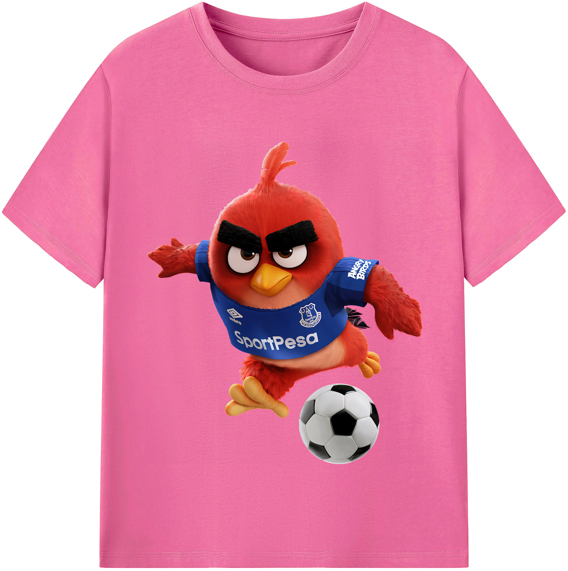 （画像用） Angry Birds アングリーバード レディースカジュアルプリントTシャツ（綿100％）
